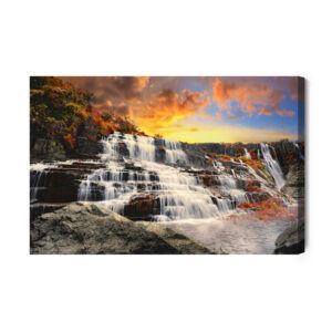 Obraz Na Płótnie Wodospad Pongour W Wietmanie