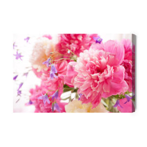 Obraz Na Płótnie Różowe Piwonie
