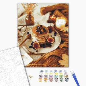 Malowanie po numerach Jesienne naleśniki