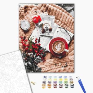 Malowanie po numerach Przytulne Święta