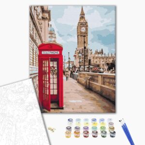 Malowanie po numerach Symbole Londynu