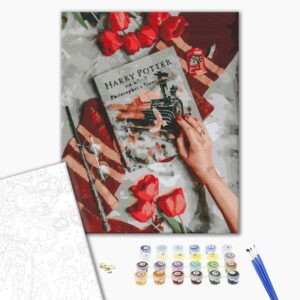 Malowanie po numerach Zapoznaj się z magicznym światem Harry