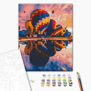 Malowanie po numerach Start balonów