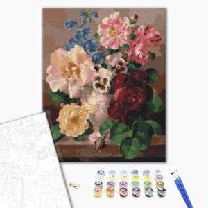 Malowanie po numerach Bujny martwa natura