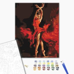 Malowanie po numerach W tańcu