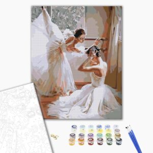 Malowanie po numerach Baleriny powietrzne