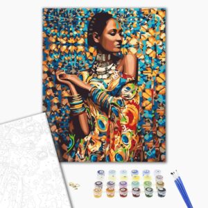 Malowanie po numerach Księżniczka Zimbabwe