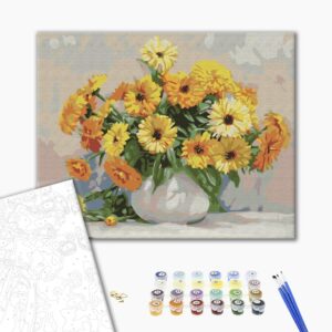 Malowanie po numerach Poetyka kwiatów. Igor Buzin.