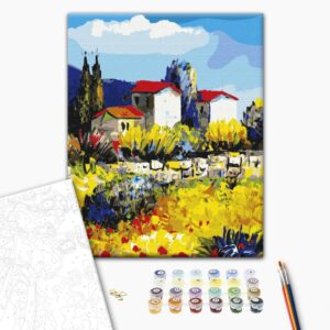 Malowanie po numerach Prowincja olejem