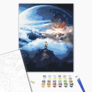 Malowanie po numerach Kosmiczny podróżnik