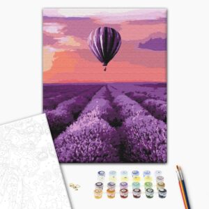 Malowanie po numerach Balon w Prowansji