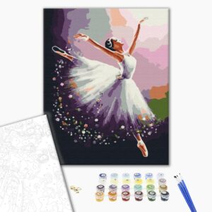 Malowanie po numerach Magiczna Baletnica