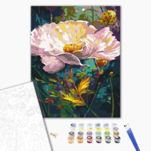 Malowanie po numerach Wspaniały kwiat