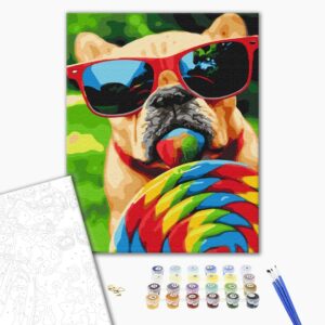 Malowanie po numerach Letni piesek