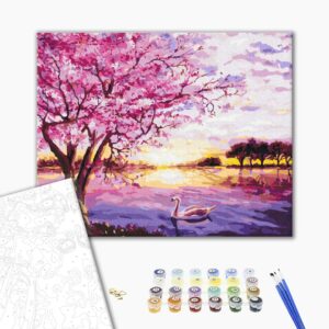 Malowanie po numerach Sakura