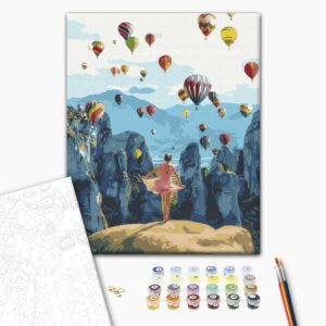 Malowanie po numerach Lotnicze sny