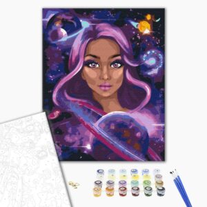 Malowanie po numerach Kosmos piękności