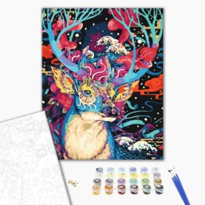 Malowanie po numerach Fantastyczny jeleń