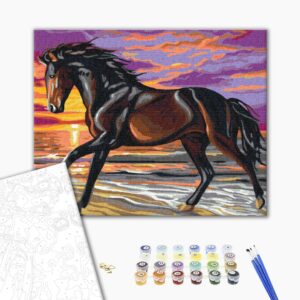 Malowanie po numerach Bucafal w biegu