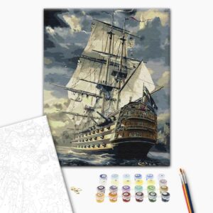 Malowanie po numerach Brigantine Dark.