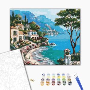 Malowanie po numerach Nabrzeże włoskie