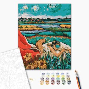 Malowanie po numerach Gwieździsta Odri