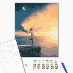 Malowanie po numerach Lot w kosmos