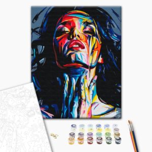 Malowanie po numerach Piękność w szczegółach