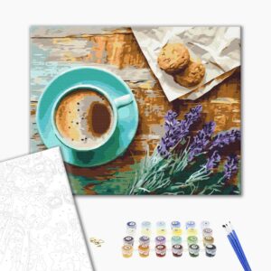 Malowanie po numerach Lawendowy poranek