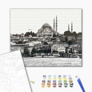 Malowanie po numerach Wschodnia podróż