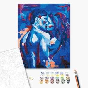 Malowanie po numerach Malownicza miłość