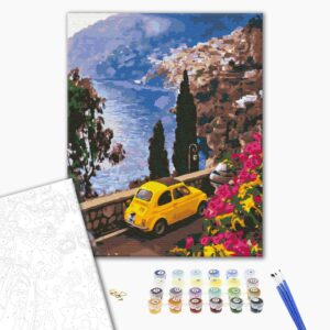 Malowanie po numerach Prowincja we Włoszech.