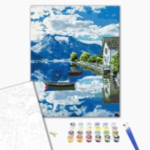 Malowanie po numerach Prowincja Norwegii