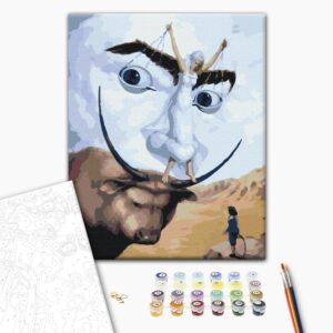 Malowanie po numerach Abstrakcja Dali.