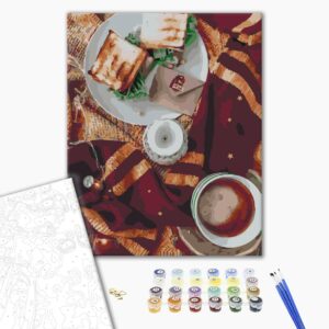 Malowanie po numerach List z Hogwartu