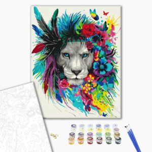 Malowanie po numerach Bystre oko