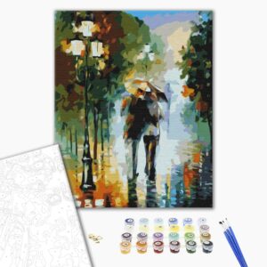 Malowanie po numerach W objęciach jesieni