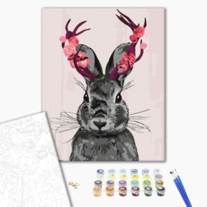 Malowanie po numerach Fantastyczny królik