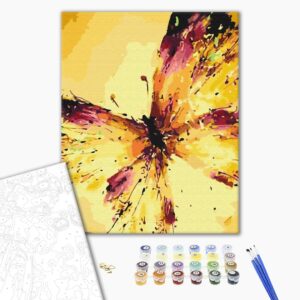 Malowanie po numerach Lot motyla