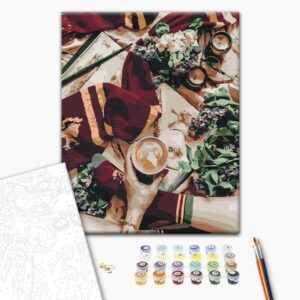 Malowanie po numerach Na kawę do Hogwartu