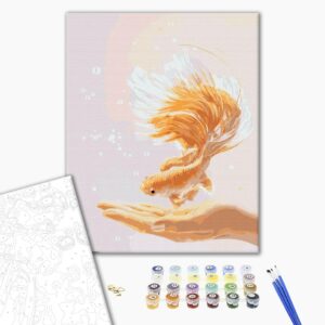 Malowanie po numerach Pragnienie ryb