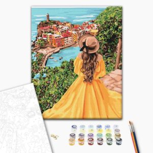 Malowanie po numerach Miasto portowe