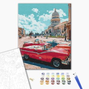 Malowanie po numerach Retro Street.