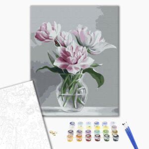 Malowanie po numerach Wazon czułości