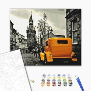 Malowanie po numerach London Taxi.