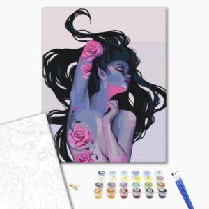 Malowanie po numerach Tatuaże elfiyki.