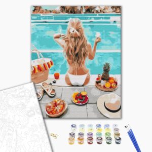 Malowanie po numerach Letni weekend