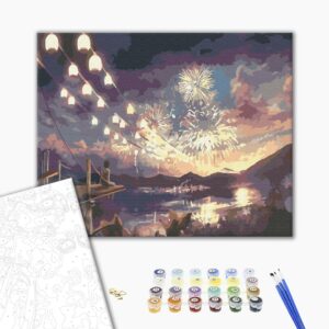 Malowanie po numerach Atmosfera wakacji