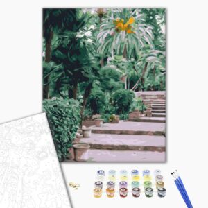 Malowanie po numerach Kraje tropikalne