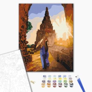 Malowanie po numerach Egzotyczny wschód